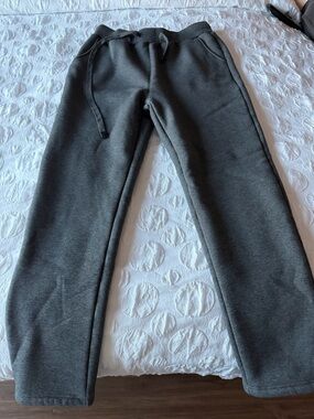 Dark Gray Fleece Jogger Pants - Comfortable Everyday Bottoms